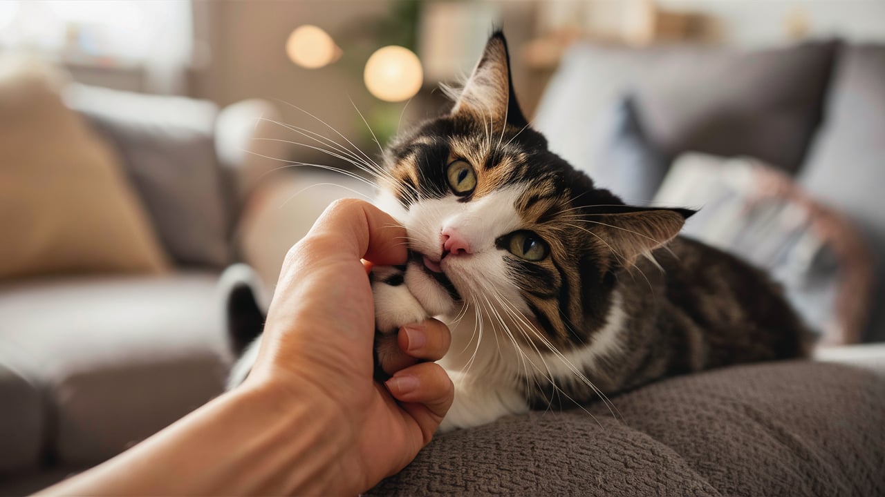 Why Does My Cat Bite Me? Deciphering Feline Communication