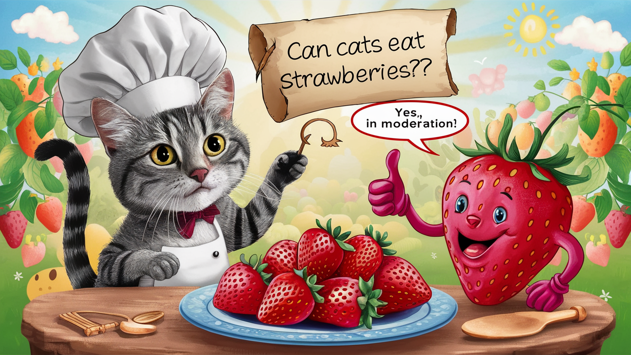 Can Cats Eat Strawberries? Good For Cats?